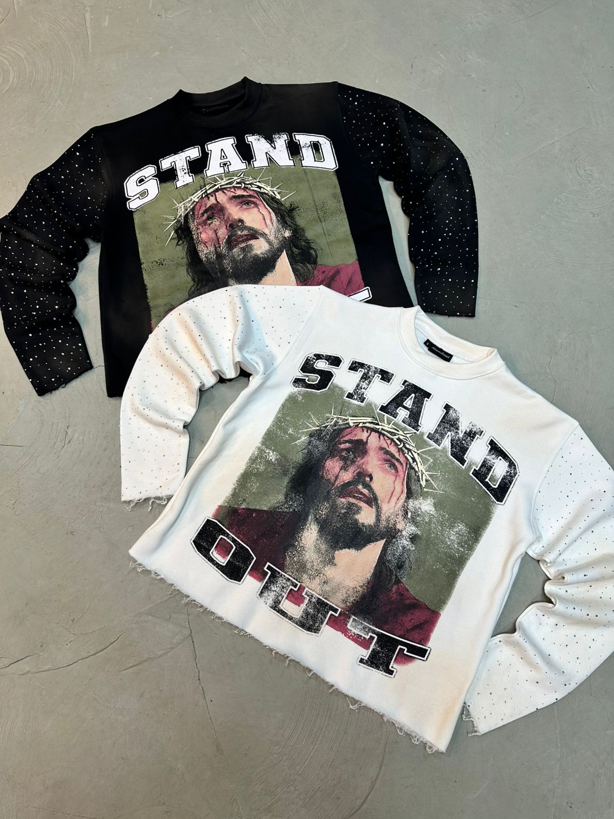 Standout rhinestones sweaters