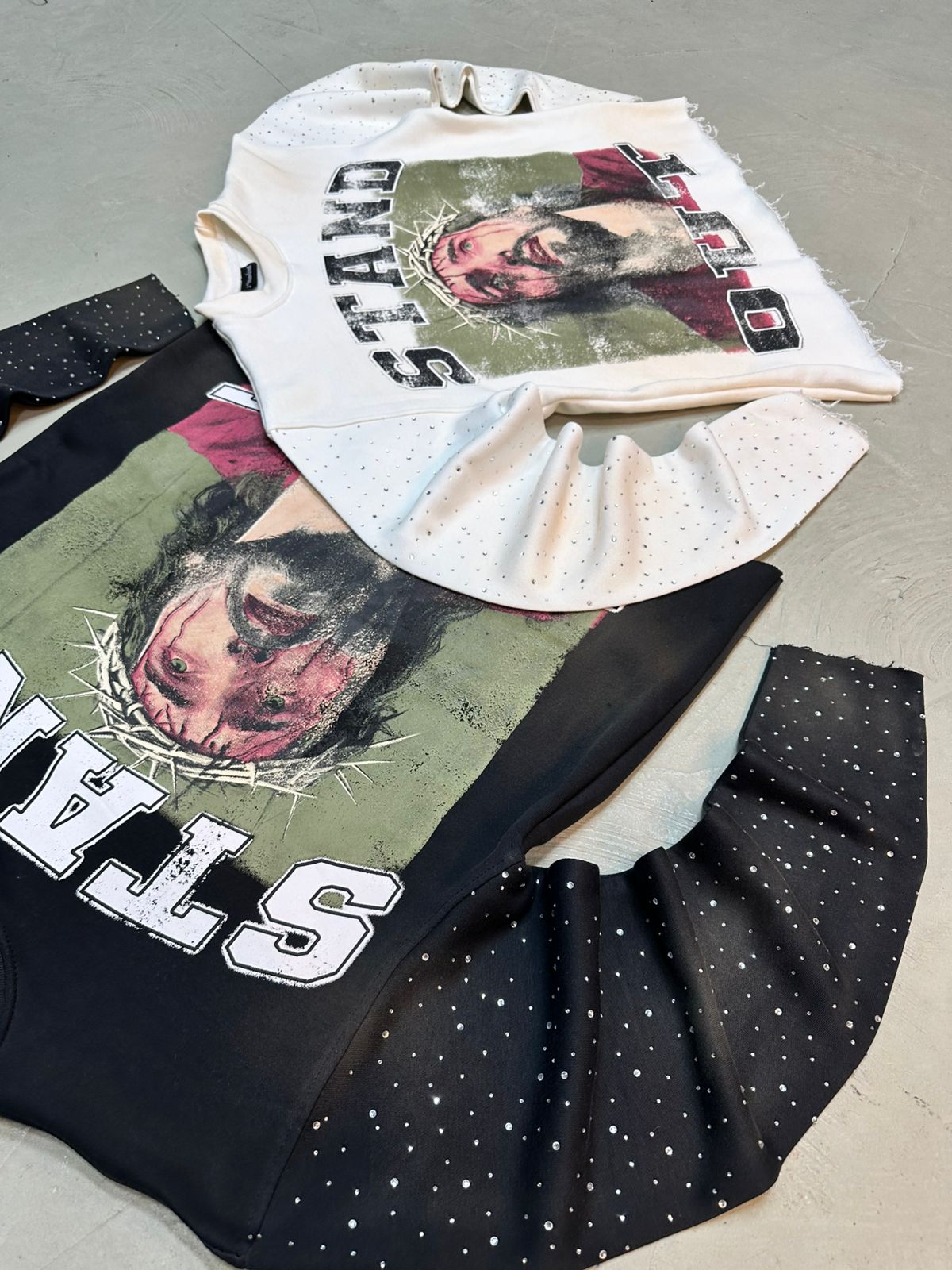 Standout rhinestones sweaters