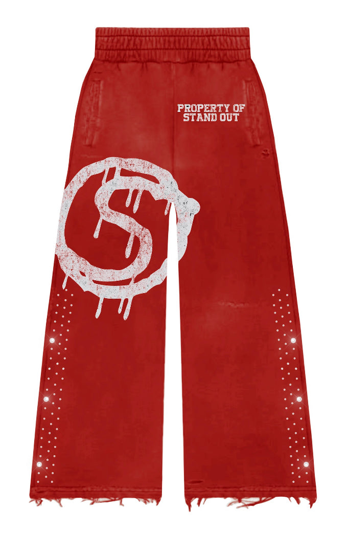 Standout “preorder”rhinestones tracksuits